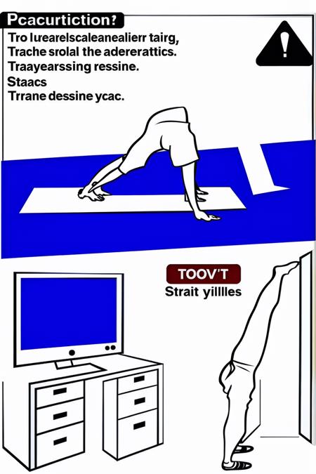 (drawing illustration of person Train your computer mouse in advanced acrobatics to improve its navigation skills. :1) , ( do_dont :1.2)