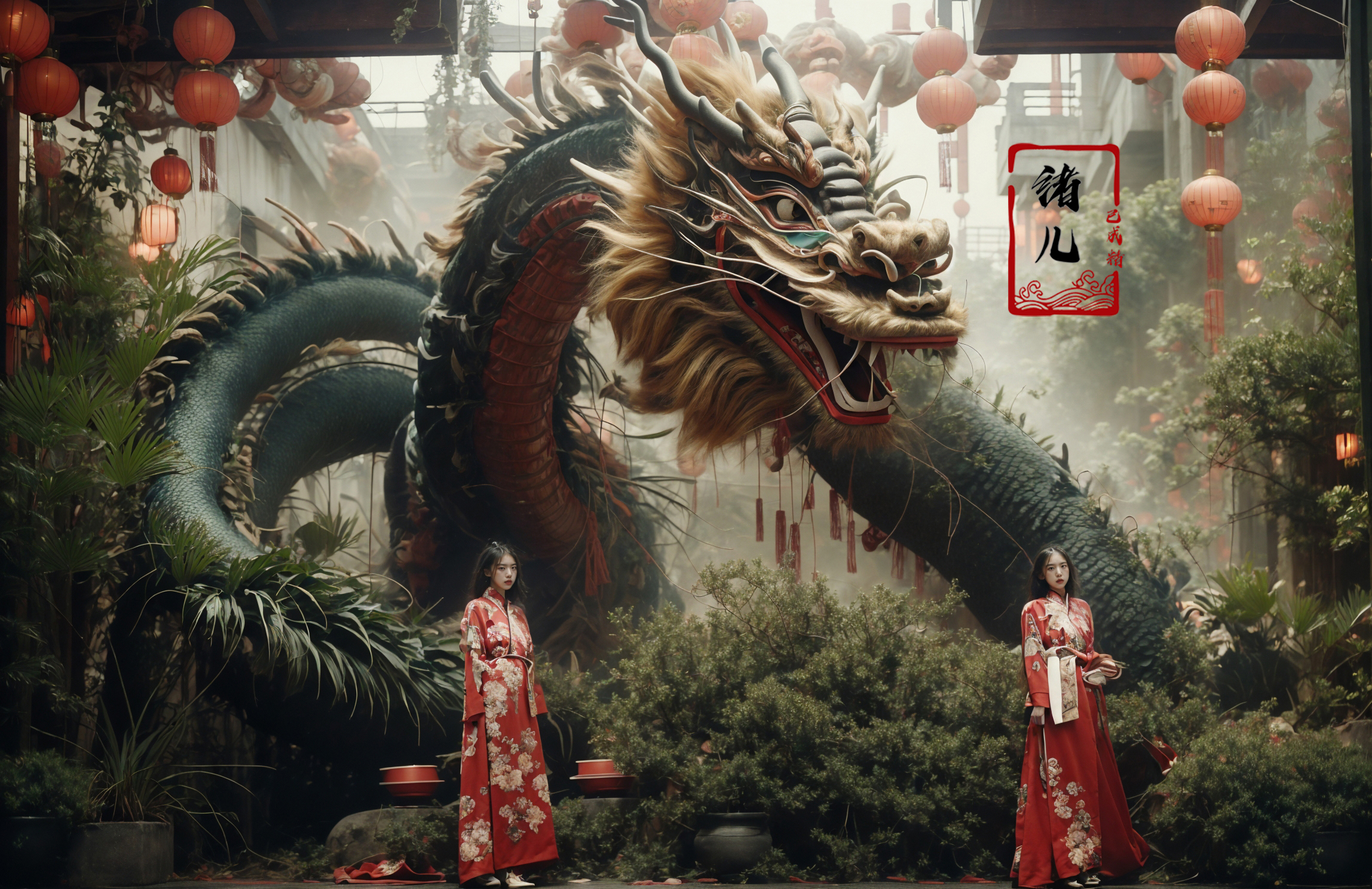 绪儿-龙舞Dragon dance image by XRYCJ