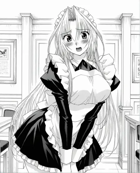 Mariel - [Hanaukyo Maid Team] / Manga Version