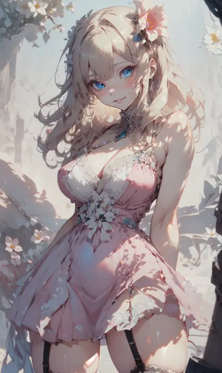 Kohaku Pink Dress - Dr. Stone New World