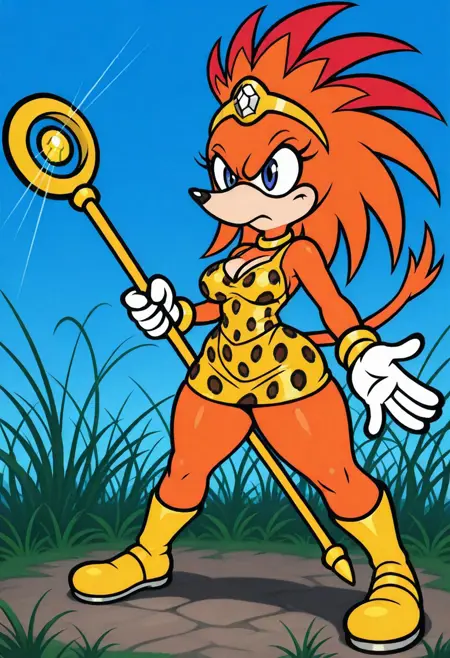 Princess Alucion - Sonic Comics