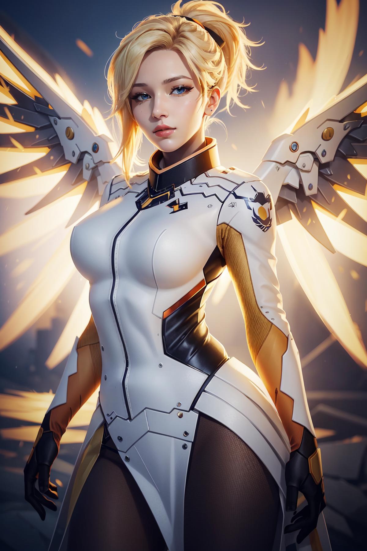 mercy \(overwatch\) 天使 守望先锋 image by PettankoPaizuri