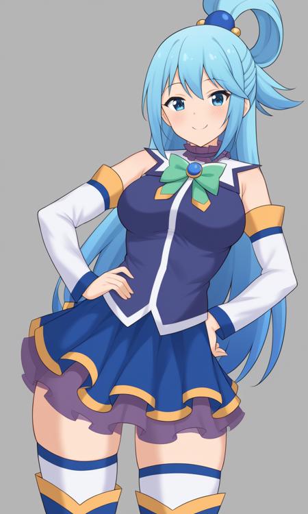 Aqua - (Konosuba) XL / Pony - Pony | Stable Diffusion LoRA | Civitai