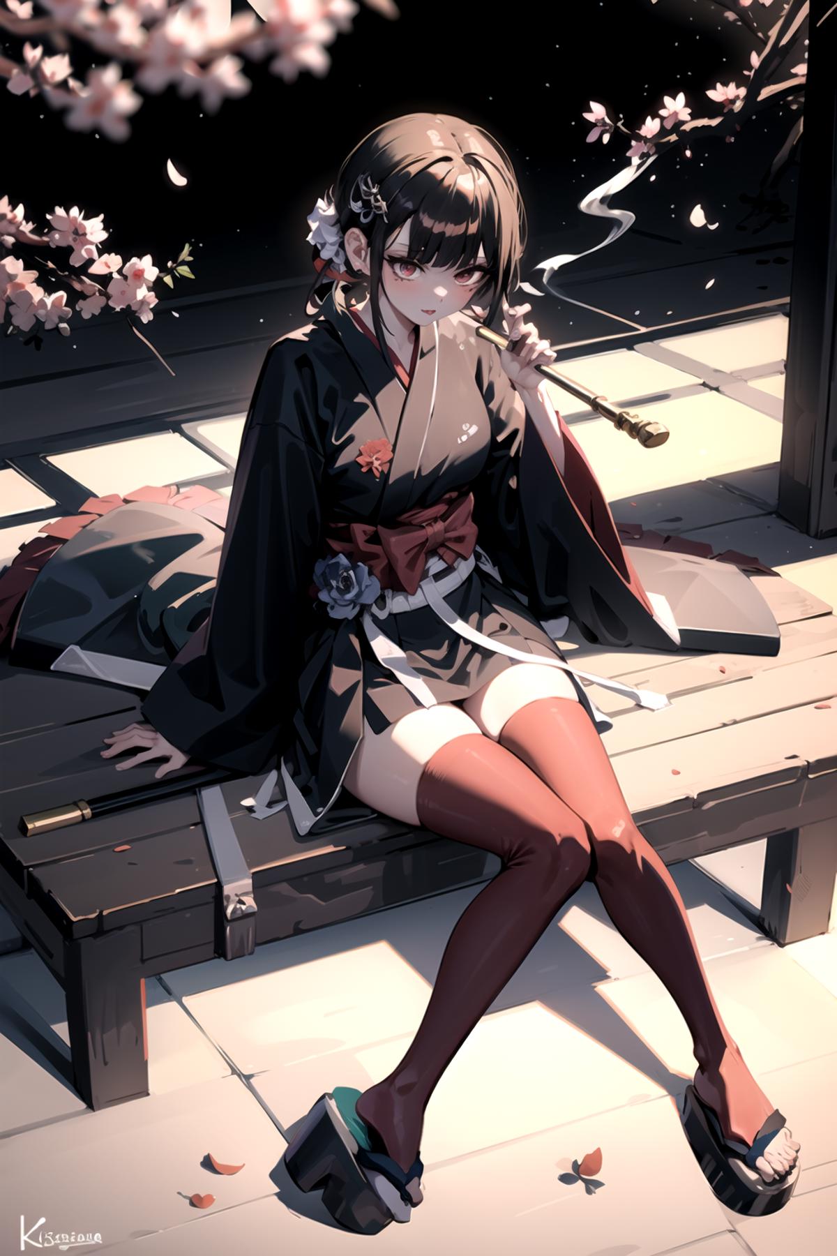 Change-A-Character: Courtesan, Your Waifu Has Become a Japanese Courtesan! image by TwoMoreTimes89