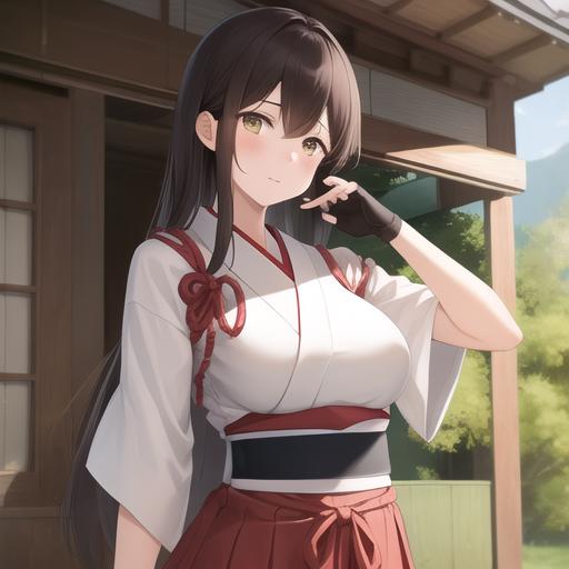 赤城-舰队收藏（Akagi-Kantai Collection） image by King_Dong