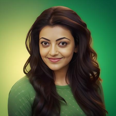 (KajalAgarwal) , photograph, Playful Hesitant portly Female, Exorcist, plain electric green background, Fine art, Horror, film grain, Polaroid, Depth of field 100mm, Muted Colors, extremely detailed CG Unity 8k wallpaper,  <lora:KajalAgarwalSDXL:1>