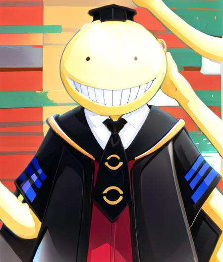 <lora:koroSensei-v1-000004:0.9>, smile, portrait, masterpiece