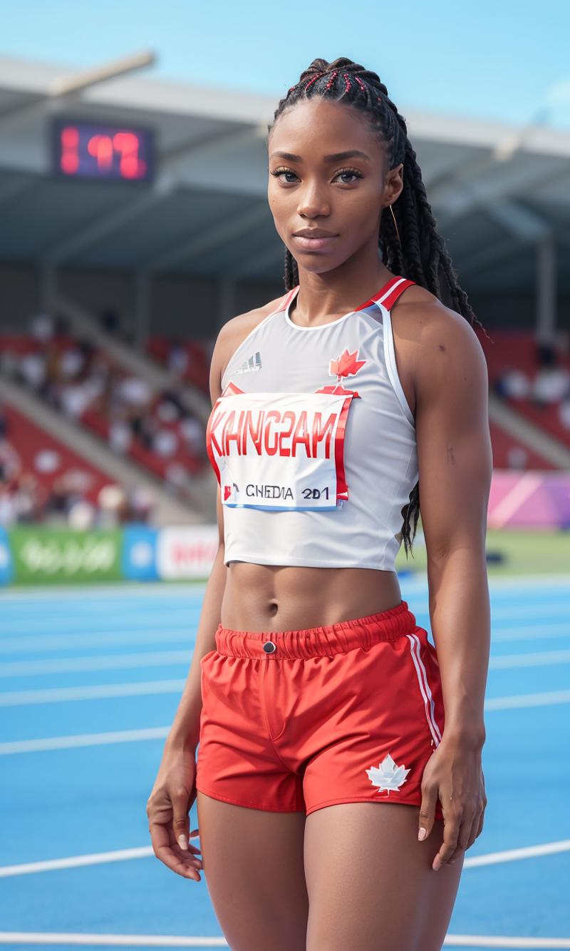 Khamica Forbes (Track and Field Athlete) image by Wolf_Systems