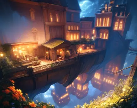 Bioshock Infinite Background (Landscape) (SDXL) (AD)