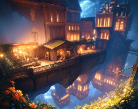 Bioshock Infinite Background (Landscape) (SDXL) (AD) v1.0