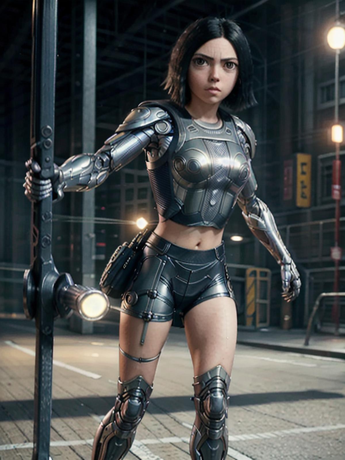 Alita from "Alita: Battle Angel" (2019) - v1.0 | Stable Diffusion LoRA