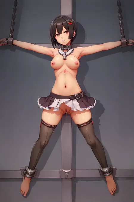 大字磔_“大”character crucifixion_“大”字磔