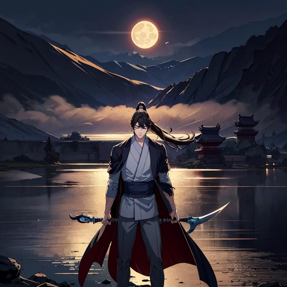 Jin So-Han from A Dance of Swords in the Night (Manhwa) image by jibunsagasinotabi