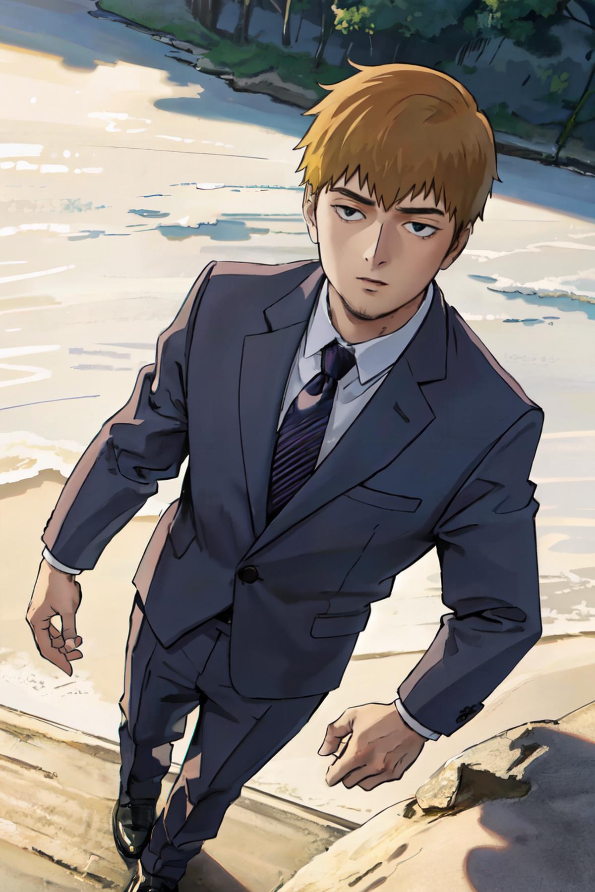 Reigen Arataka (Mob Psycho) image by kokurine