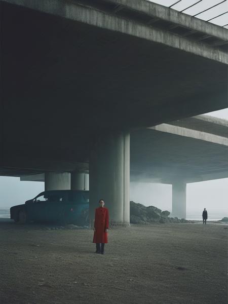 <lyco:NadavKander:1.0> scenes from a dystopian film photographed by nadav kander