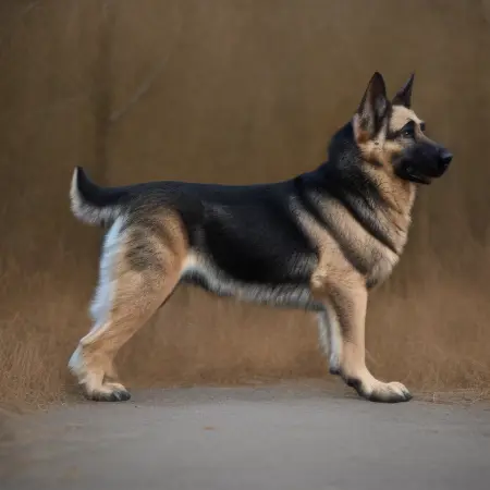east europe shepherd dog