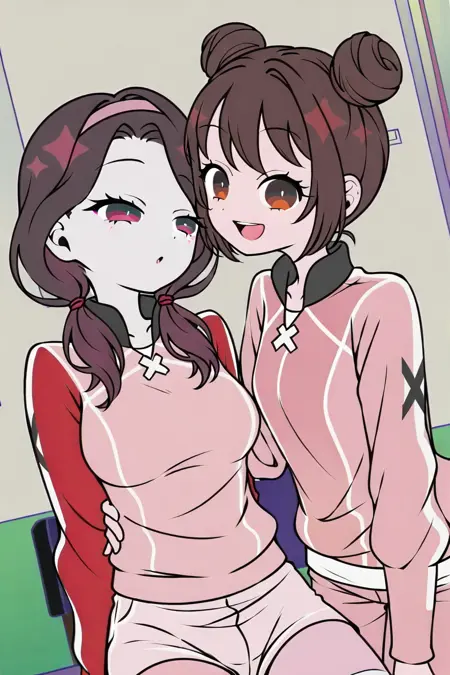 Style/yuhi/sena/chroe/manaka/ayase/hanako [Negative Happy - Animation]