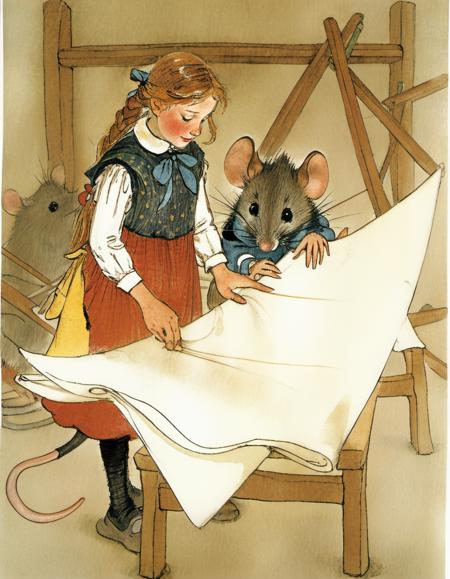 Children Book Illustration - Lisbeth Zerger Style SDXL 1.0