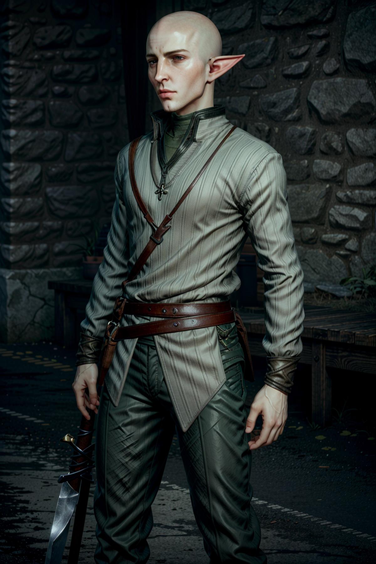 Solas from Dragon Age: Inquisition image by BloodRedKittie