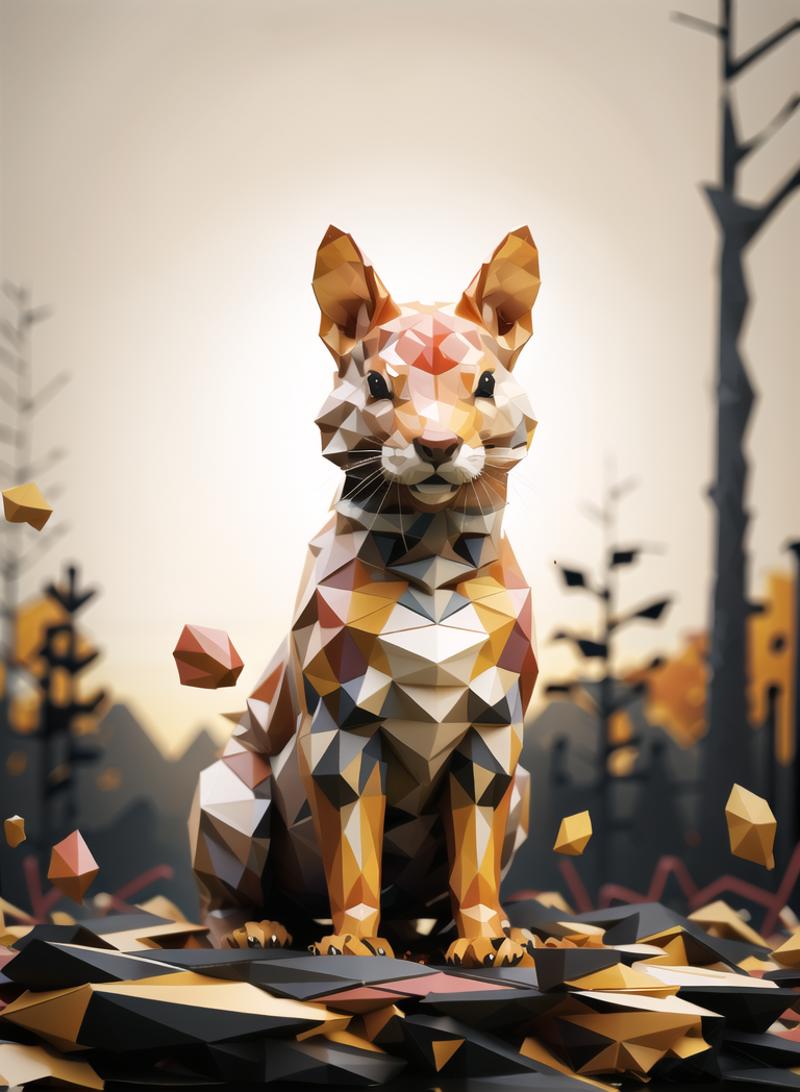 mid - Low-poly image by soneeeeeee