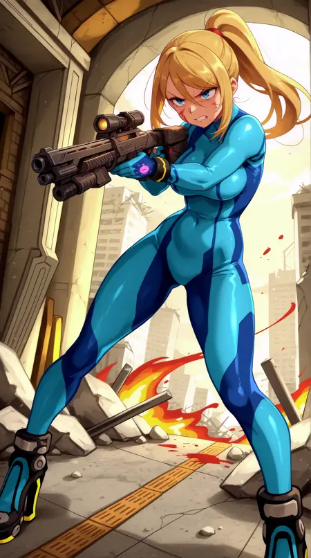 Zero Suit Samus [Metroid][PONY/IL]