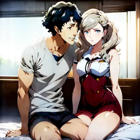 COUPLE: Kamoshida and Takamaki Anne (Persona5)