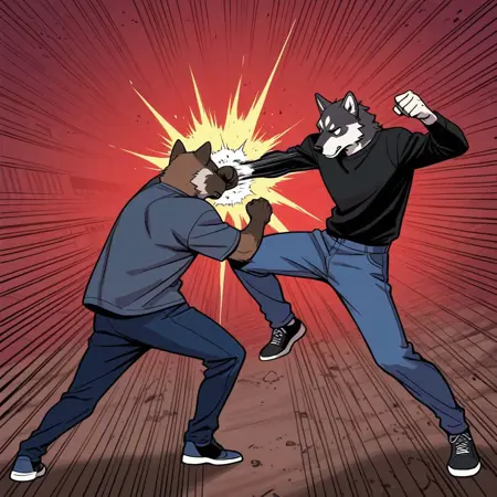 Cool Fighting Design