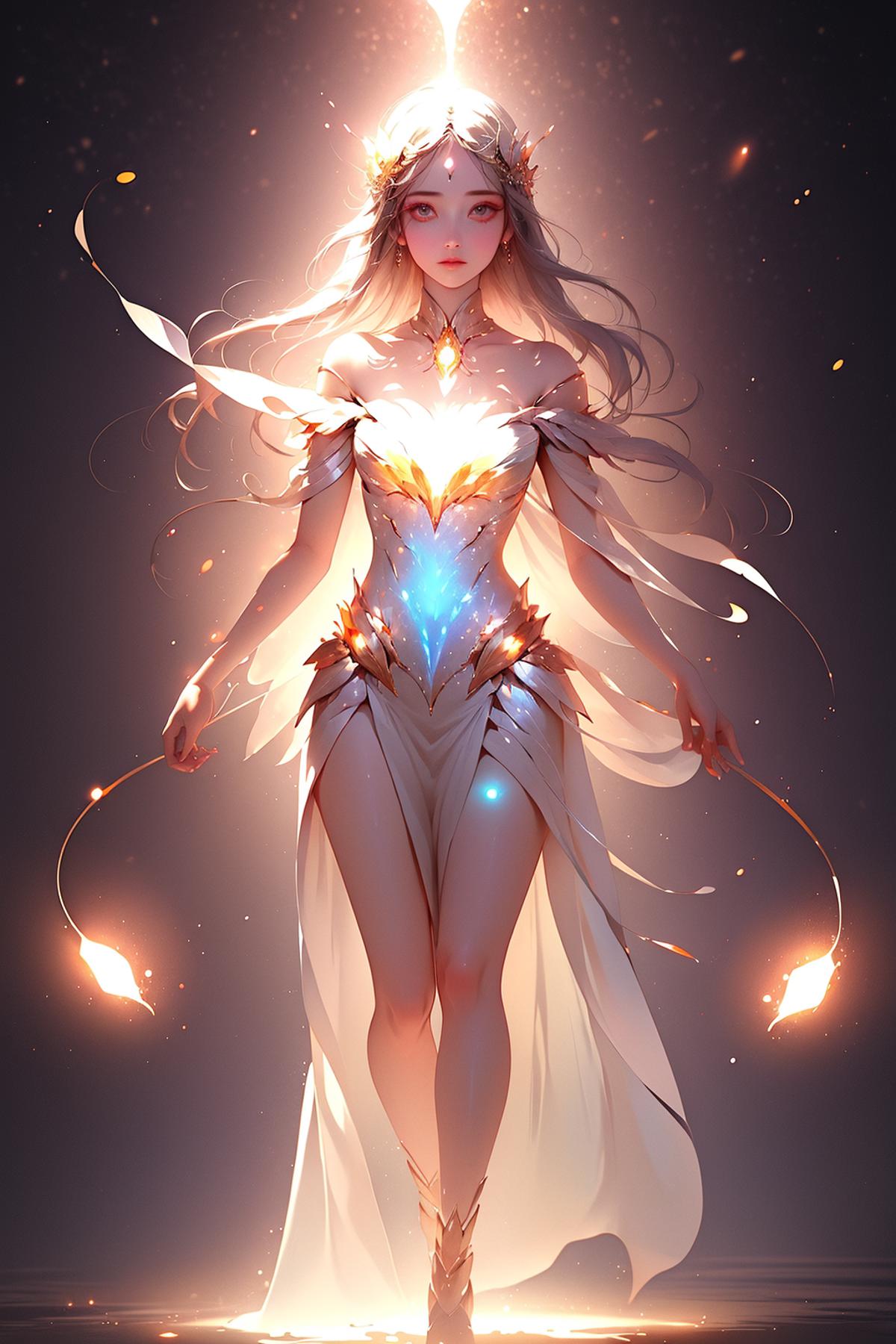 anime goddess of light