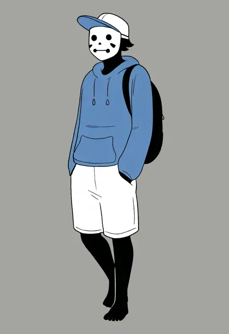 Mask Guy (Mime and Dash) | Pony + Illustrious