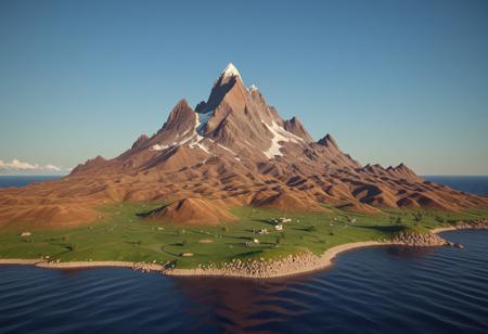 Old-School 3D Render SDXL
