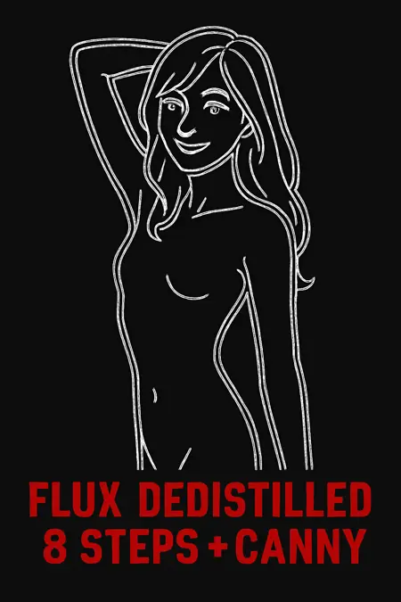 Flux Dev - Dedistilled 8 Steps + Canny