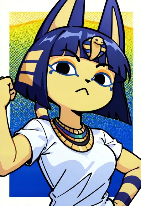 Ankha (Animal Crossing/Friday Night Funkin/FNF The Panzu collection)