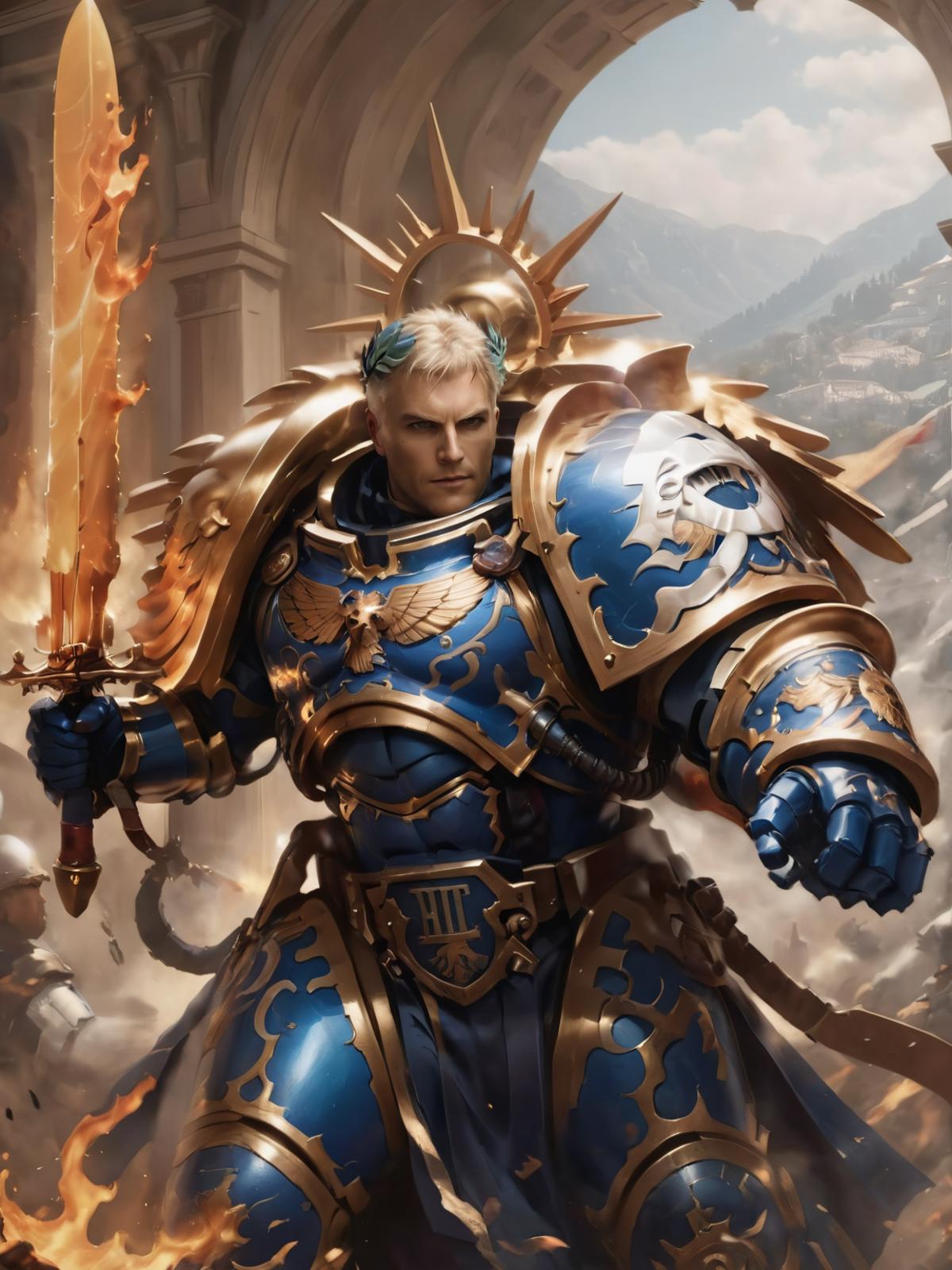 Roboute Guilliman (Warhammer 40k) - SDXL Lora image by Dever