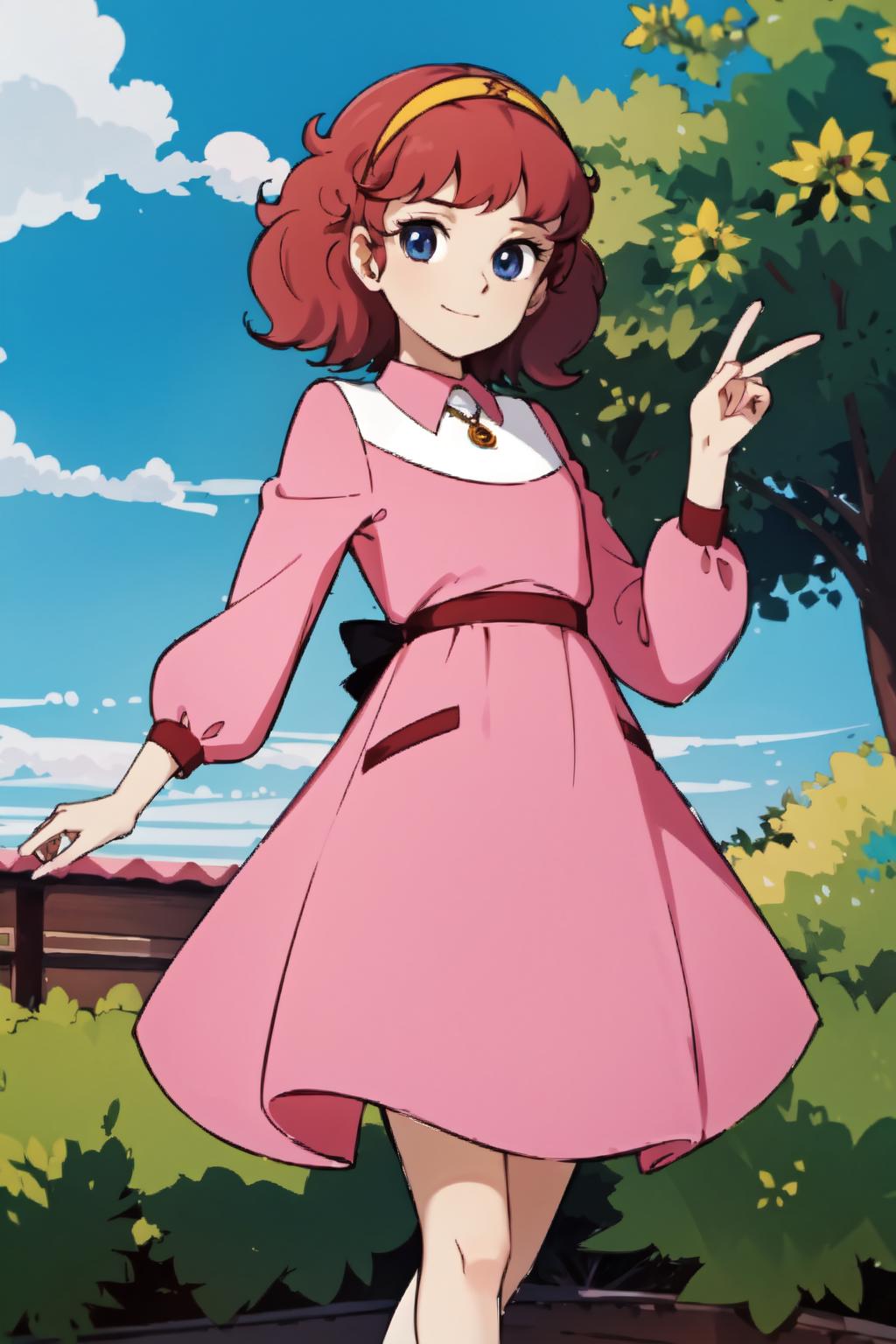 手描き同人イラスト ララベル 「魔法少女ララベル」