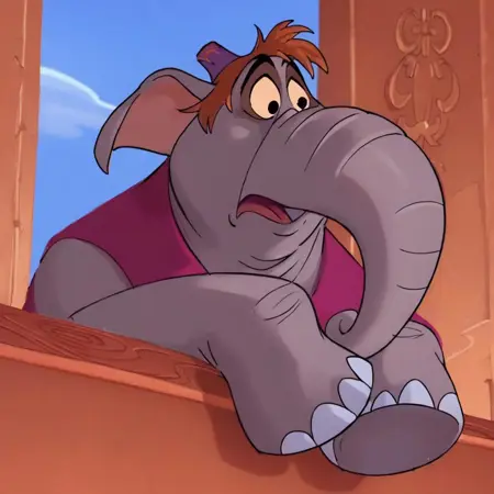 Abu Elephant- Aladdin