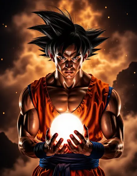 Son Goku - Dragon Ball - Flux1.D & SDXL