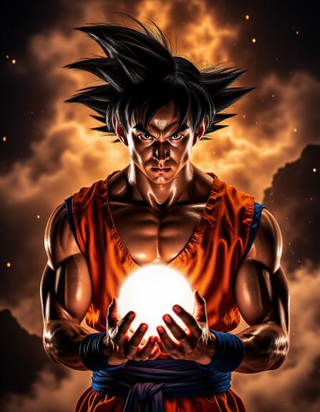 Son Goku - Dragon Ball - Flux1.D & SDXL v1.0 Flux1.D