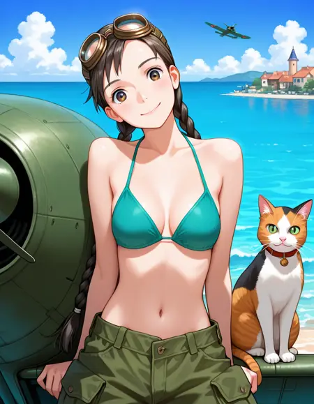 Mikura (Wandering Island) - COMMISSION! [Illustrious, Pony]