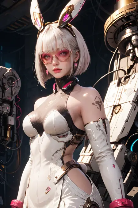 the first descendant - Bunny - WhiteLightning - pony