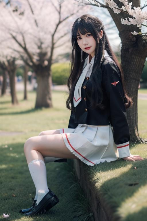 大道寺知世 daidouji tomoyo 校服（钢化膜大师版/划掉。中学） image by Thxx