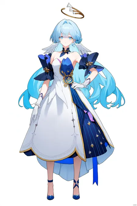 ( A3 | Pony | Kohaku) SDXL Lora-知更鸟-Robin-崩坏:星穹铁道 Honkai Star Rail-MIHOYO Collection 米家全家桶系列