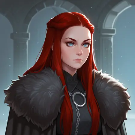 Sansa Stark [ Game Of Thrones ] [ PXL / illustrious ] by Leaf