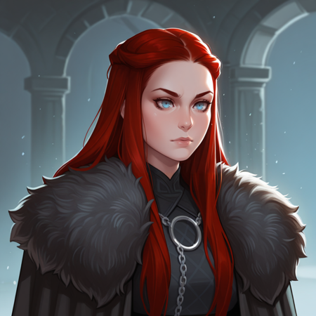 Sansa Stark [ Game Of Thrones ] [ PXL / illustrious ] by Leaf v1.0 : illustrious