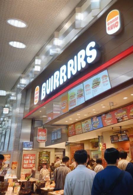 burger shop B2 (indoors) / PONY PONY_V1