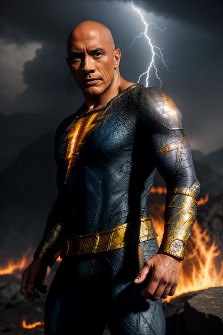 Black Adam the rock - Lora 👑 v1.0