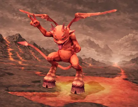 Imp, Vermin, Familiar from Heroes of Might and Magic V