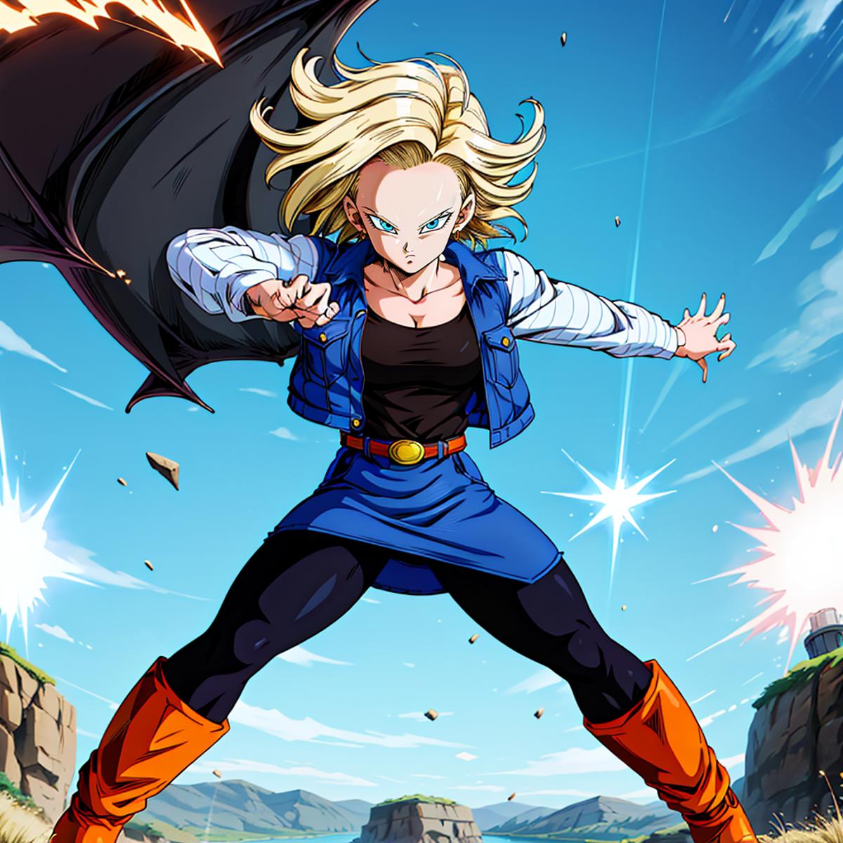 Android 18 - Dragon Ball Z image by jibunsagasinotabi