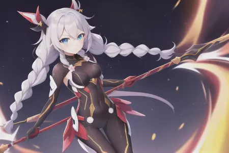 琪亚娜·卡斯兰娜-女王-崩坏3-Kiana Kaslana-キアナ·カスラナHonkai Impact 3rd