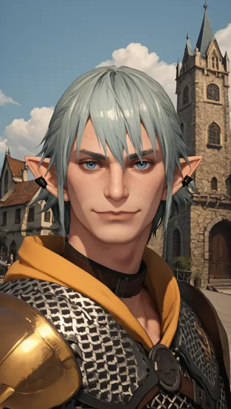 FFXIV (Final Fantasy 14) - Haurchefant Greystone  - Pony
