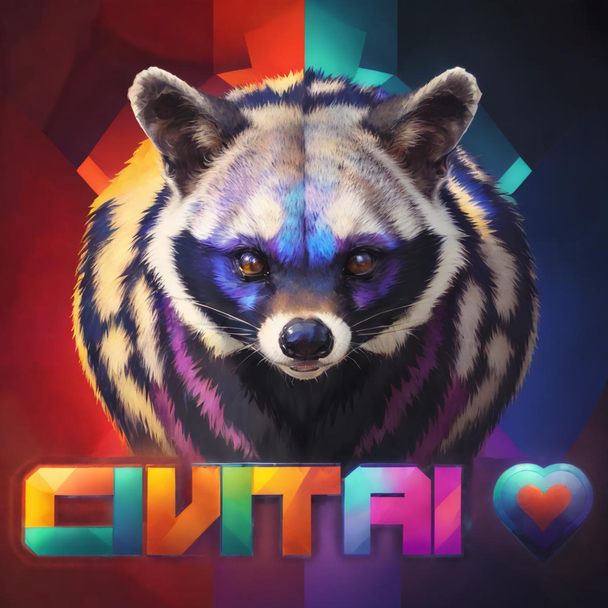 CivitAI Mascot / Logo generator (Civet) image by getphat